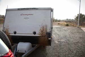 mud on the van