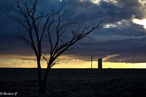 Sunset at Woomera