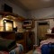 Our home on a cold and windy night
