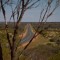 The road from the Mt Conner lookout