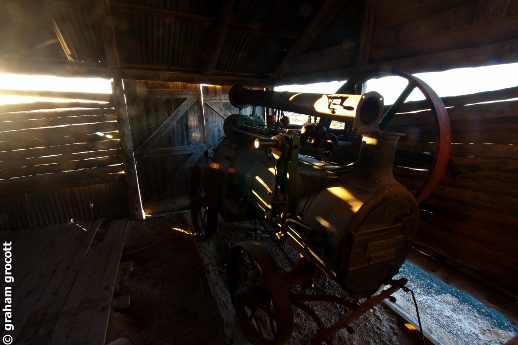 steam power in the wool shed