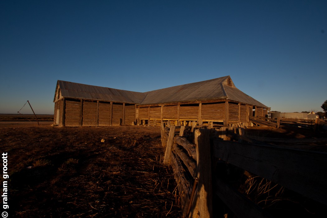 old wool shed