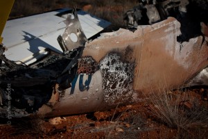 plane crash in Mintabie