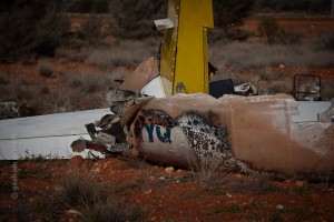 plane crash in Mintabie