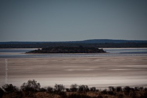 lake behind Mt Conner