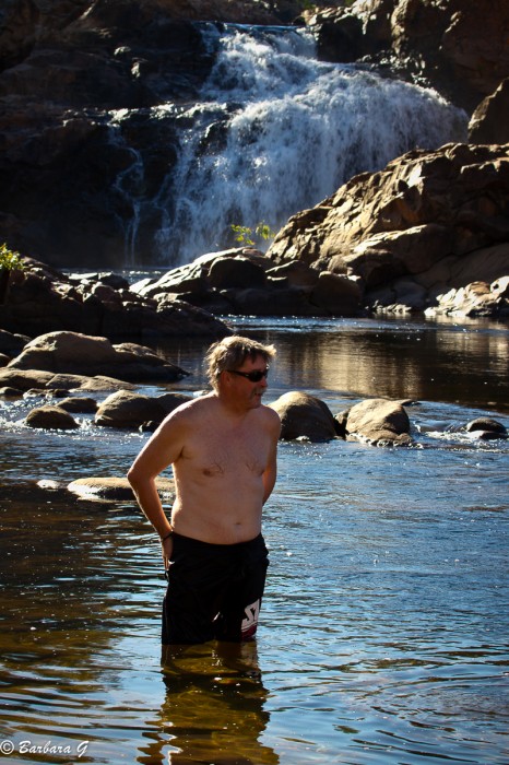 graham at the upper falls